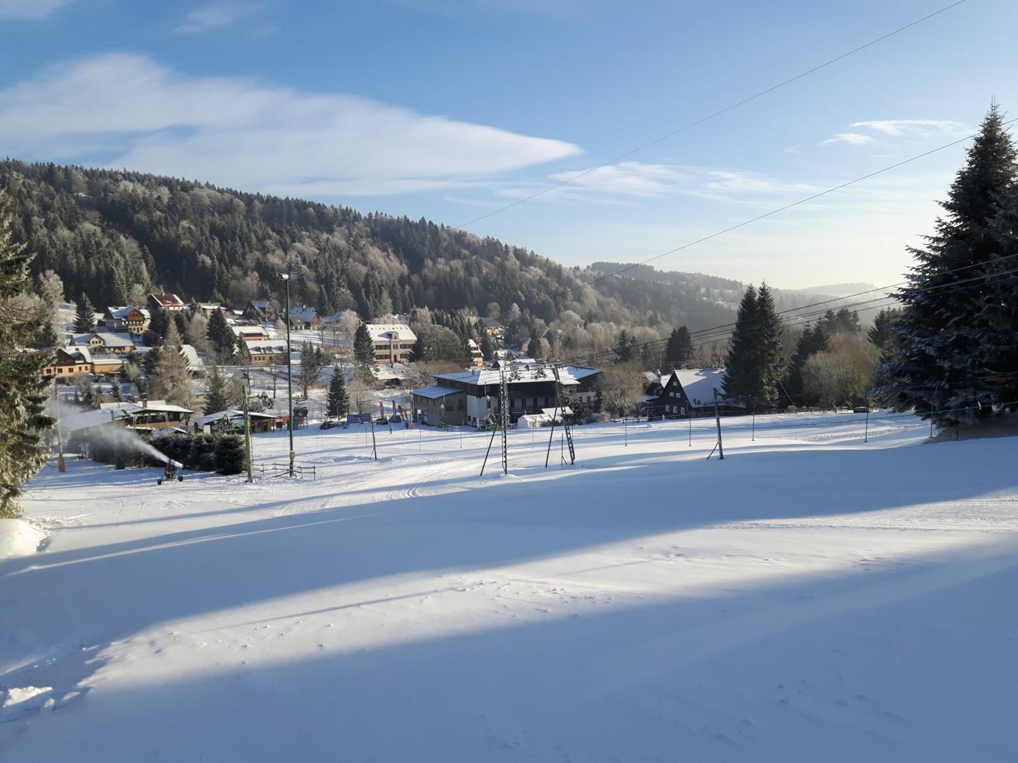 Horská chata Hubert Bedřichov Esterno foto