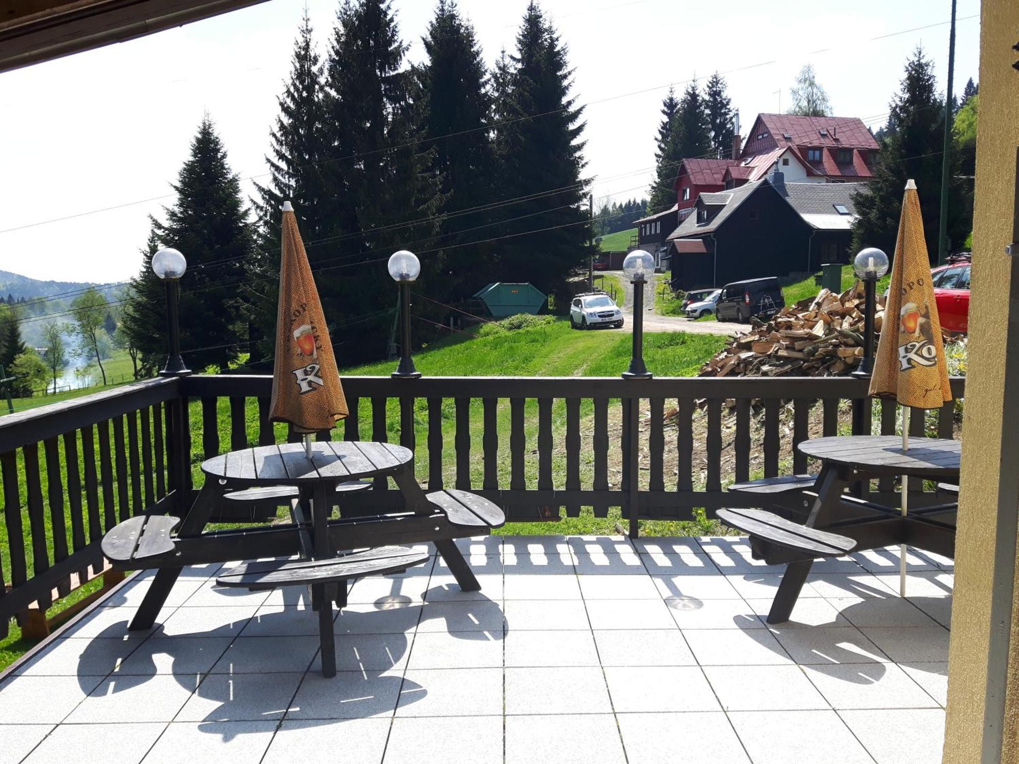 Horská chata Hubert Bedřichov Esterno foto